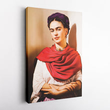 Load image into Gallery viewer, Frida Kahlo Canvas – Wall Art Gift for Art Lovers, Feminists, and Creative Spaces
