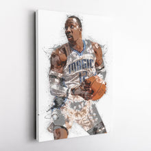 Load image into Gallery viewer, Dwight Howard Canvas Art – Orlando Magic Wall Decor
