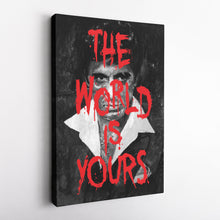 Load image into Gallery viewer, Scarface Canvas Art – Tony Montana Movie Wall Decor
