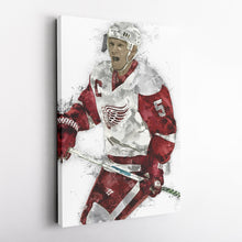 Load image into Gallery viewer, Nicklas Lidström Canvas Art - Detroit Red Wings Wall Decor
