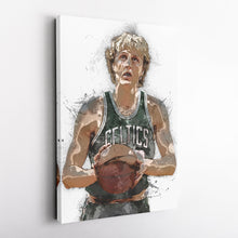 Load image into Gallery viewer, Larry Bird Canvas Art – Boston Celtics Wall Decor
