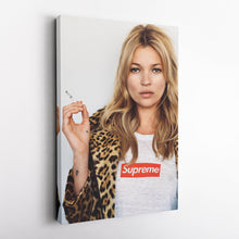 Load image into Gallery viewer, Kate Moss Canvas – Fashion Icon Wall Art  Decor

