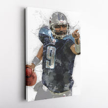 Load image into Gallery viewer, Steve McNair Canvas Art – Tennessee Titans Wall Decor
