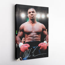 Load image into Gallery viewer, Mike Tyson Autograph Canvas – Boxing Wall Art Decor
