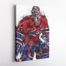 Load image into Gallery viewer, Patrick Roy Canvas Art – Montreal Canadiens Wall Decor
