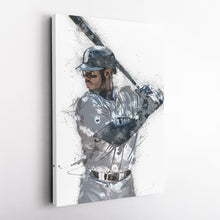 Load image into Gallery viewer, Ken Griffey Jr. Canvas Art – Seattle Mariners Wall Decor
