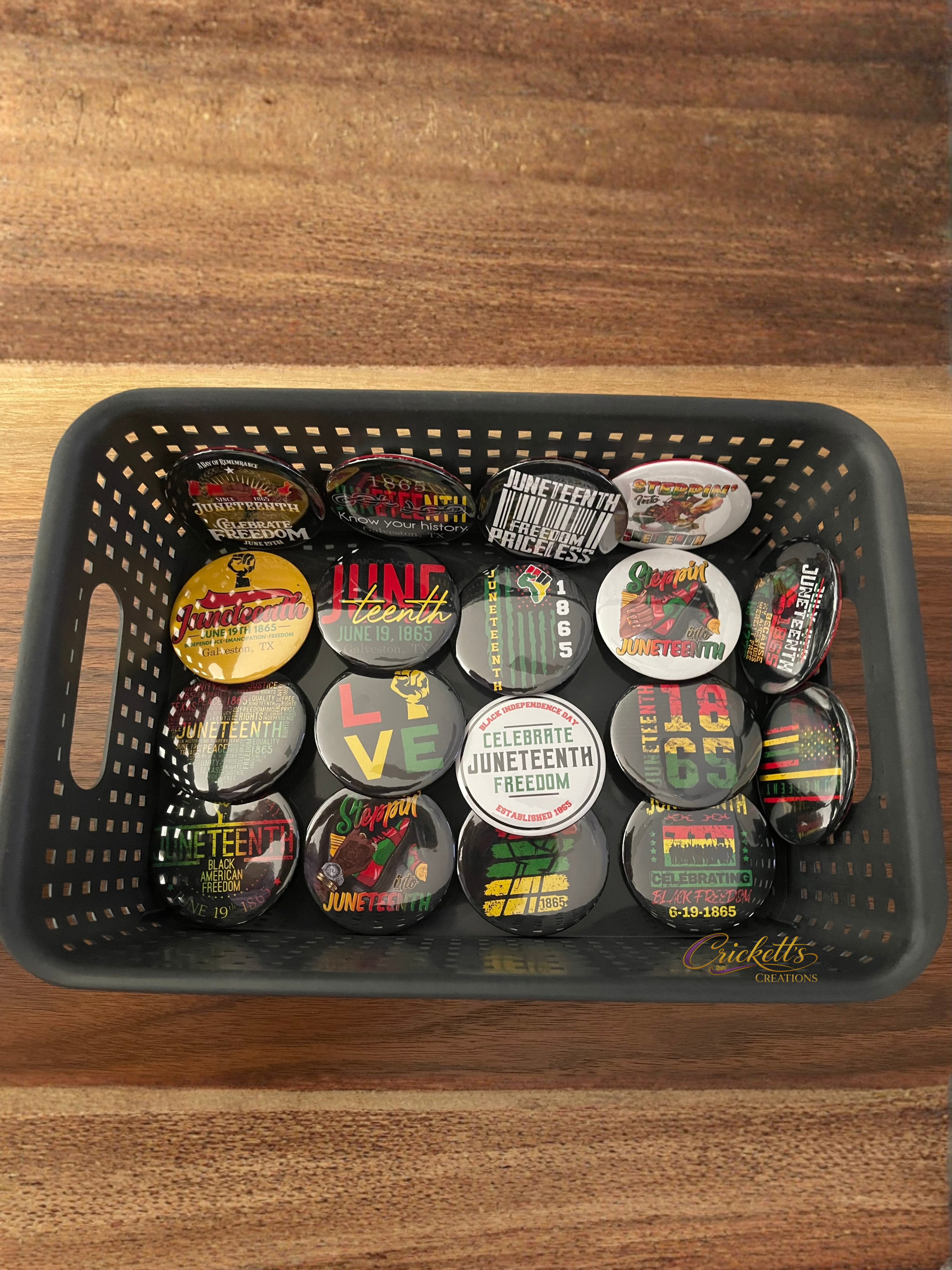 Juneteenth Statement Buttons