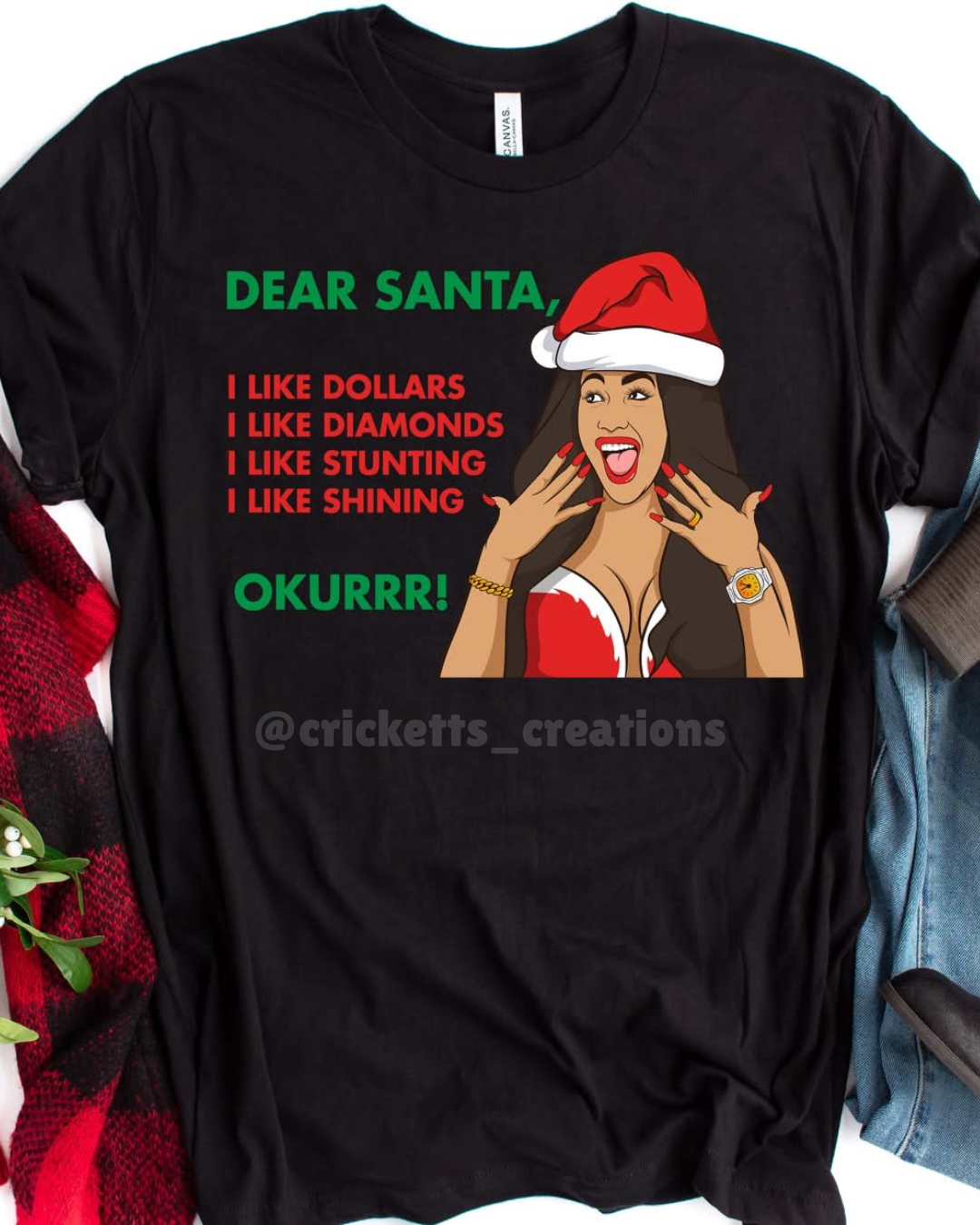 “Dear Santa… OKURRR!” Shirt