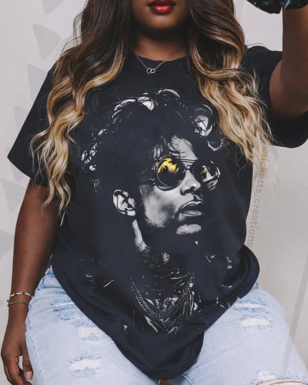 Halftone Graphic Shirt