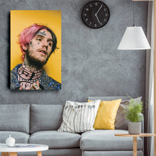 Load image into Gallery viewer, Lil Peep Canvas – Rapper Wall Art for Home or Studio Decor

