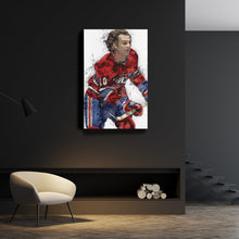 Load image into Gallery viewer, Guy Lafleur Canvas Art – Montreal Canadiens Wall Decor
