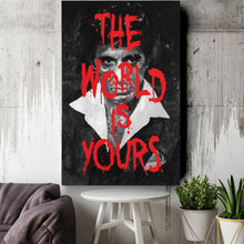 Load image into Gallery viewer, Scarface Canvas Art – Tony Montana Movie Wall Decor
