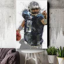 Load image into Gallery viewer, Steve McNair Canvas Art – Tennessee Titans Wall Decor

