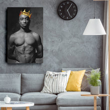 Load image into Gallery viewer, Tupac Illustration Canvas – Rap Legend Wall Art Decor
