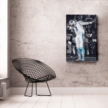 Load image into Gallery viewer, Cam Newton Canvas Art - Panthers Dab Celebration Wall Decor
