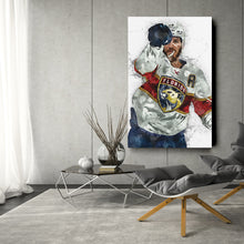 Load image into Gallery viewer, Matt Tkachuk Canvas Art – Florida Panthers Wall Decor
