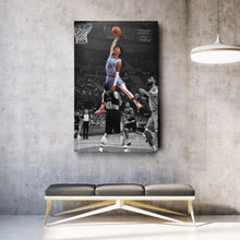 Load image into Gallery viewer, Ja Morant Canvas Art – Dunk on Kevin Love Wall Decor
