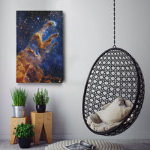 Load image into Gallery viewer, Pillars of Creation NASA Canvas Art - James Webb Space Telescope Decor
