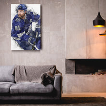 Load image into Gallery viewer, Steven Stamkos Canvas Art – Tampa Bay Lightning Wall Decor
