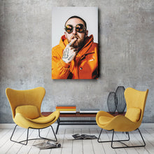 Load image into Gallery viewer, Mac Miller Canvas – Rap Icon Wall Art for Studio Decor
