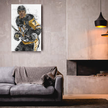 Load image into Gallery viewer, Evgeni Malkin Wall Art - Pittsburgh Penguins NHL Legend Canvas Print
