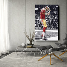 Load image into Gallery viewer, Colin Kaepernick Canvas Art – 49ers Celebration Wall Decor
