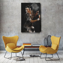 Load image into Gallery viewer, Roger Federer Canvas Print – Iconic Tennis Wall Art for Man Cave or Home
