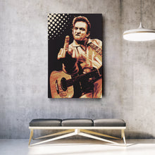 Load image into Gallery viewer, Johnny Cash Canvas – Music Legend Wall Art for Home Decor
