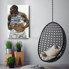 Load image into Gallery viewer, Kawhi Leonard Canvas Art – Los Angeles Clippers Wall Decor
