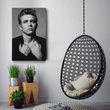 Load image into Gallery viewer, James Dean Canvas – Classic Hollywood Wall Art Gift for Film Buffs and Icon Lovers
