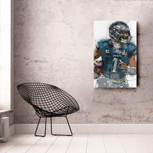 Load image into Gallery viewer, Jalen Hurts Canvas Art - Philadelphia Eagles Wall Decor
