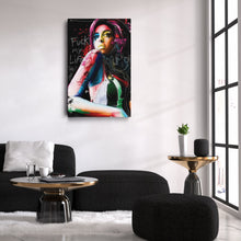 Load image into Gallery viewer, Amy Winehouse Canvas – Pop Music Wall Art for Home Decor
