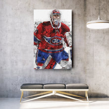 Load image into Gallery viewer, Carey Price Canvas Art – Montreal Canadiens Wall Decor
