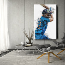 Load image into Gallery viewer, Virat Kohli Canvas Art – India Cricket Wall Decor
