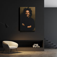Load image into Gallery viewer, Bob Marley Canvas – Reggae Legend Wall Art for Home Decor
