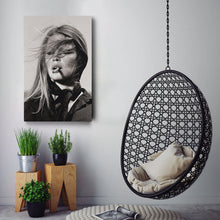 Load image into Gallery viewer, Brigitte Bardot Canvas – French Actress Wall Art Gift for Classic Cinema Lovers
