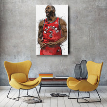 Load image into Gallery viewer, Kawhi Leonard Canvas Art – Toronto Raptors Wall Decor
