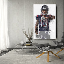 Load image into Gallery viewer, Tank Dell Canvas Art – Houston Texans Wall Decor
