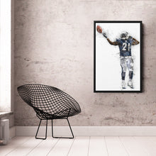 Load image into Gallery viewer, LaDainian Tomlinson Canvas Art – Los Angeles Chargers Wall Decor

