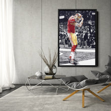Load image into Gallery viewer, Colin Kaepernick Canvas Art – 49ers Celebration Wall Decor
