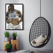 Load image into Gallery viewer, Kawhi Leonard Canvas Art – Los Angeles Clippers Wall Decor
