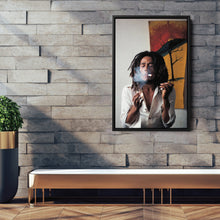 Load image into Gallery viewer, Bob Marley Smoking Canvas – Reggae Wall Art for Home Decor
