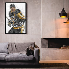 Load image into Gallery viewer, Evgeni Malkin Wall Art - Pittsburgh Penguins NHL Legend Canvas Print
