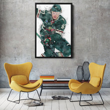 Load image into Gallery viewer, Kirill Kaprizov Canvas Art – Minnesota Wild Wall Decor
