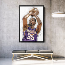 Load image into Gallery viewer, Kevin Durant Canvas Art – Phoenix Suns Wall Decor
