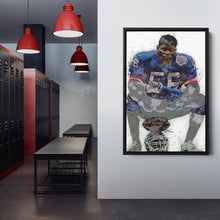 Load image into Gallery viewer, Lawrence Taylor Canvas Art – New York Giants Wall Decor
