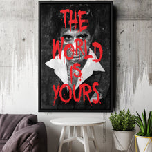 Load image into Gallery viewer, Scarface Canvas Art – Tony Montana Movie Wall Decor
