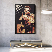 Load image into Gallery viewer, Johnny Cash Canvas – Music Legend Wall Art for Home Decor
