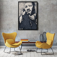 Load image into Gallery viewer, Martin Luther King Jr. Art – Civil Rights Geometric Wall Decor
