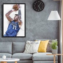 Load image into Gallery viewer, Luka Doncic Canvas Art – Dallas Mavericks Wall Decor
